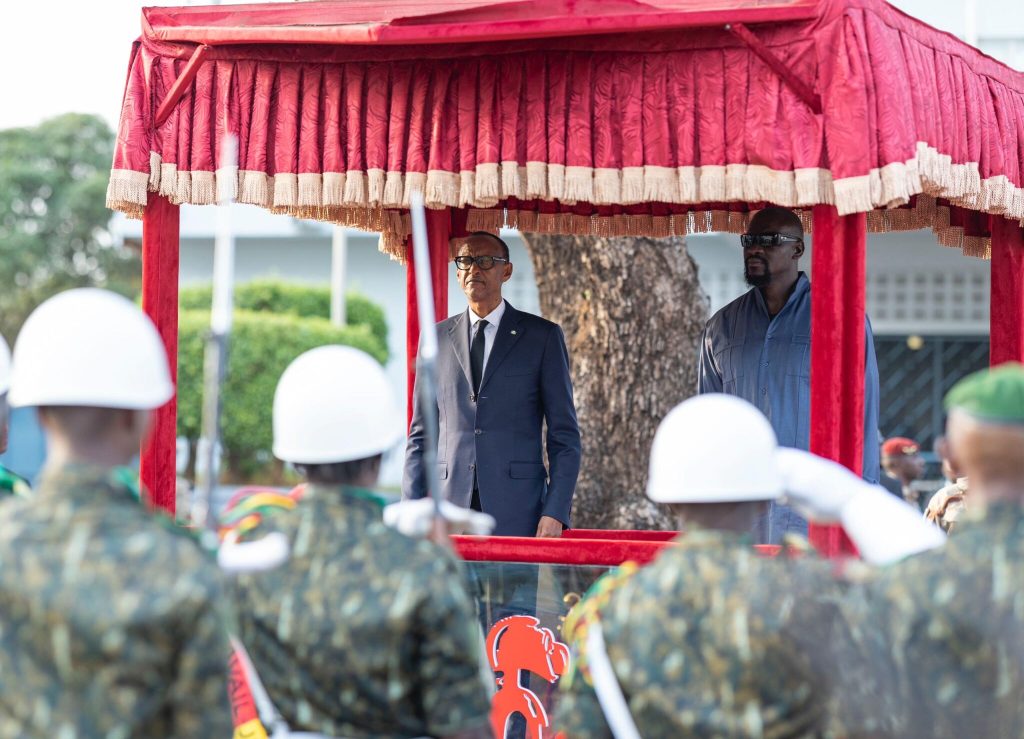 uruzinduko rwa Perezida Kagame muri Guineya